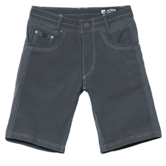 💘KÜHL Men’s Radikl 10" Hiking Shorts – Size 34 Grey – Techcore Gorpcore Tactica - Picture 4 of 10